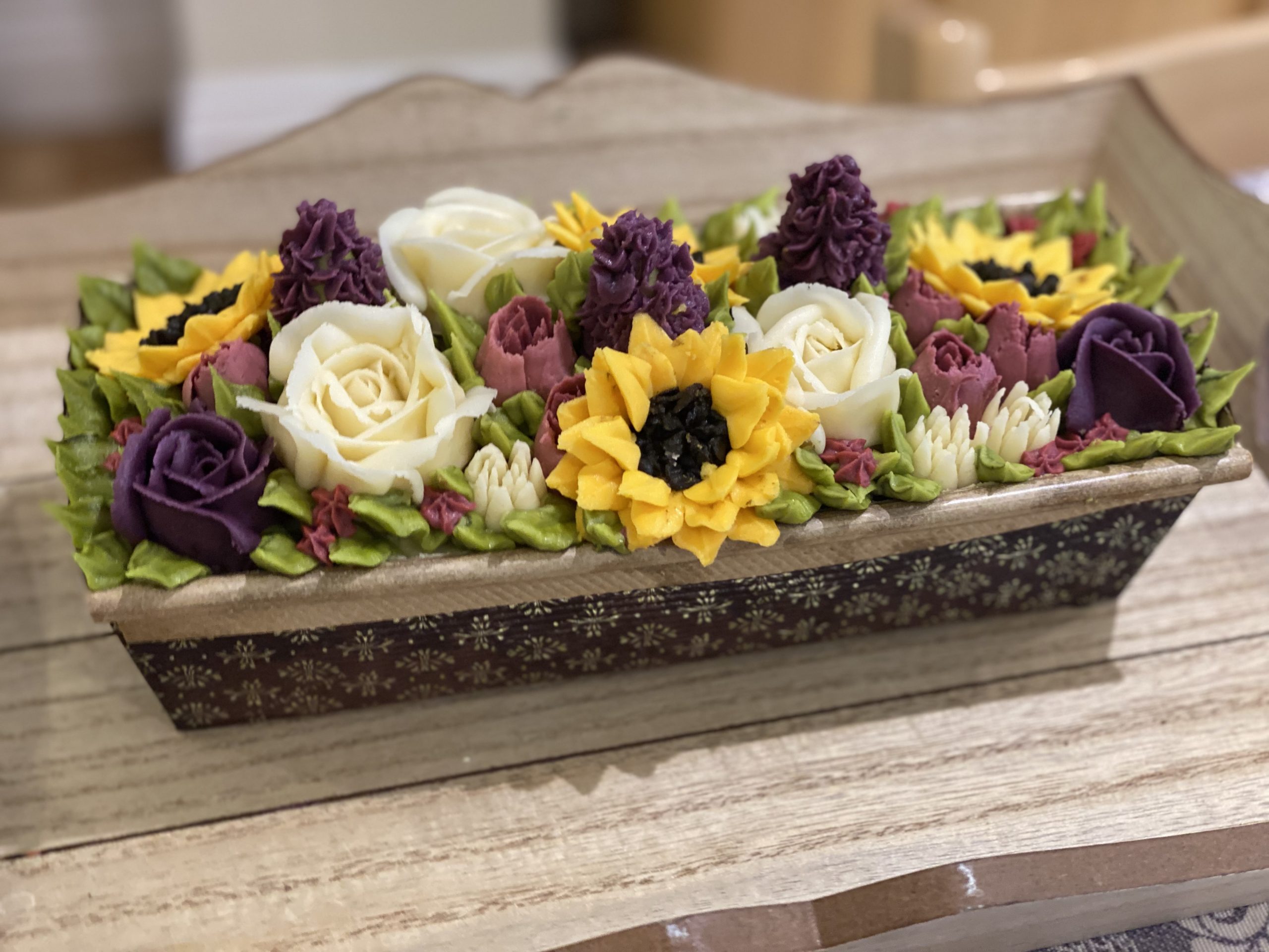 Floral Cakes & Window Boxes Cakes by The Bunch