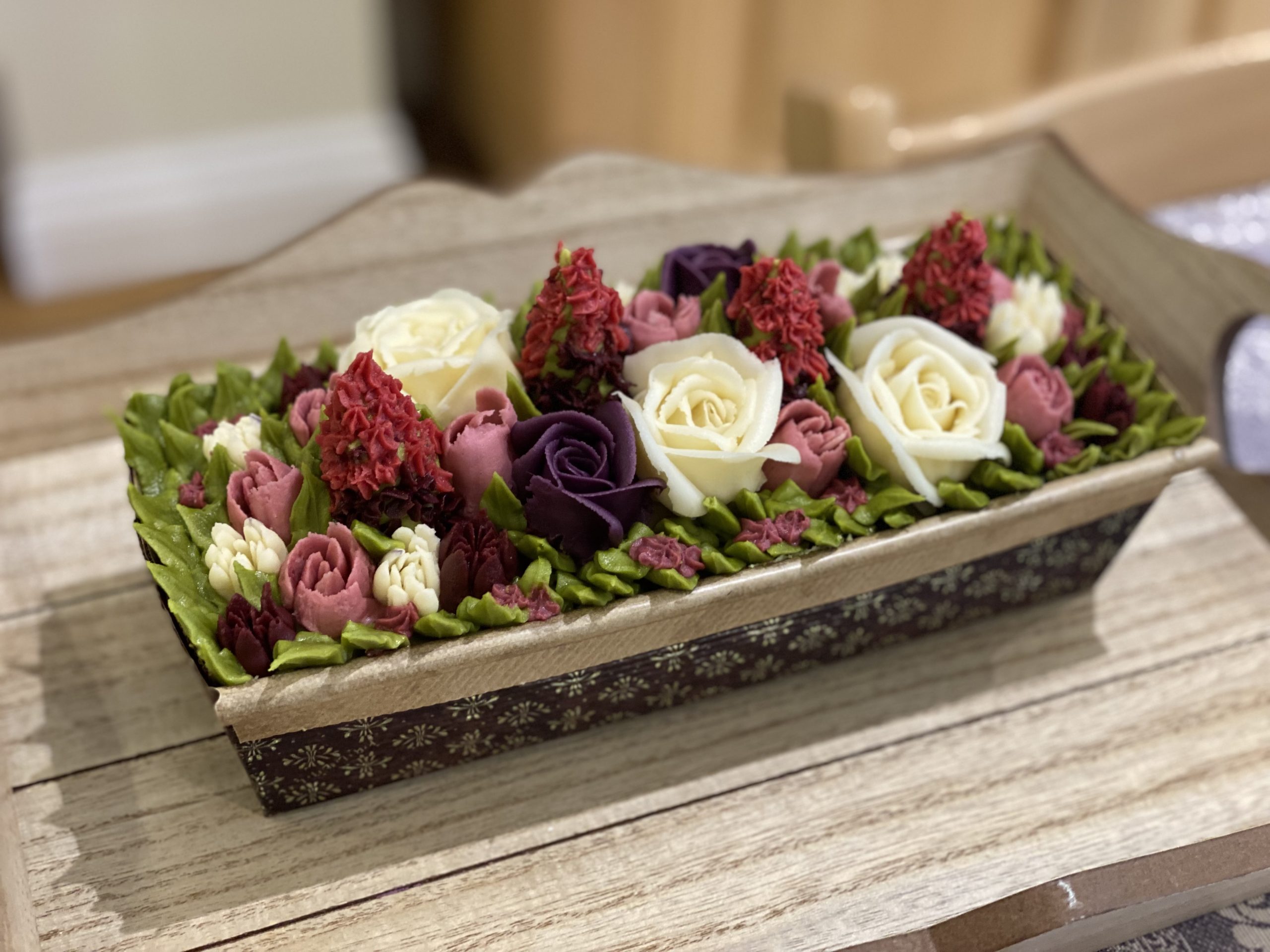 Floral Cakes & Window Boxes Cakes by The Bunch